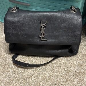 Yves Saint Laurent Black Shoulder Bag